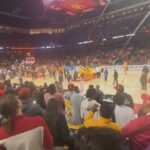 Holly Robinson Peete Instagram – Soooo Funnn! Congratulations @uscwbb!!! #SweetSixteenBound ✌🏾❤️💛🏀 #marchmadness #FightOn #uscwomensbasketball