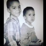 Holly Robinson Peete Instagram – My big bro  @mattrobinson432 is the dopest!!! I don’t know what I’d do without him!! He completes me👧🏽👦🏽💖💖 always turn my frown upside down. Well also fistful of candy 🍬 helps (slide one 😂)schhhhwaaaad #nationalsiblingday