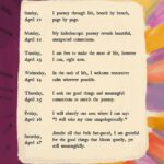 Holly Robinson Peete Instagram – Hey April!! 

#Repost from @morganharpernichols
•
Words to repeat to yourself in April 💛

The theme of this month is ‘To Engage With A Story’: storylines, plot twists, witness how it all unfolds line by line, page by page…

—

As I enter the last full month of my grad program where I’ve been studying interactive art and narratives, the theme of ‘stories’ feels very fitting as I’ve been deep in studying the role of narrative in our lives (both nonfiction and fiction).

These words are crafted to give you something to reflect on, one line at a time, which is what we must do to read anything: absorb each word individually, then connect them in sequence. This process allows us to discover the story, idea, or thought the text is slowly revealed.

I put these words together in the same way I approach writing fiction (I wouldn’t call myself a “fiction writer” but writing fiction is a huge part of my process!): I consider how each phrase is a part of something bigger. And by thinking how a series of many moments, whether big or small, can all be brought together to shape characters, settings, landscapes, relationships, themes––we start to see how all of this can come together in ways we didn’t expect, like life.

Thinking of life as a story empowers you to be more mindful of how things unfold over time. You might notice recurring themes or how seemingly insignificant moments play into a larger picture. And also, just like reading a story, if you don’t put all of those things together in real-time, that doesn’t mean you still can’t be present to every moment of dialogue, every scene, every transition, however you can. What matters is being present, line by line…being a part of a story, unfolding with time.

So as you read through these words each day, you will find words like “storylines” and “chapter” and they are all there for a reason: subtle, day invitations to engage with a story, one day at a time.

As always, I recommend seeing each phrase as a prompt––make them your own, if you’d like! You can even write them in your journal and add to them as you go.

__

Download free printable desktop calendar versions of this at the link in bio!->@morganharpernichols