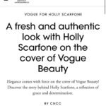 Holly Scarfone Instagram - “In our latest edition of Vogue Beauty, we have witnessed a revolutionary change: the metamorphosis of the iconic Holly Scarfone in a presentation never seen before. How to define this radical change? In a word: authenticity. Since her inception, Holly has been a woman with vision, a fusion between personal dreams, professional goals and a burning desire to transform the world with positivity. As part of this photo rebellion, we were able to get up close and personal with Holly, who shared her thoughts with us, reflecting a voice that transcends physical beauty and embraces inner strength as the heart of true elegance. Her words will resonate with those seeking inspiration: ‘The sky is the limit. Follow your passion and don’t let the fear of failure restrict your horizon.’ The tone you want to project? A genuine reflection of herself: a woman with dreams and goals, longing to leave a positive mark on this world. Beyond physical attributes, Scarfone reminds us that beauty emanates from an inner confidence, illuminating our unique features with an unmatched radiance. Holly Scarfone is the personification of a beauty that transcends the physical, a strength that emanates from the inside out, a muse for those who dream of achieving the unattainable. Find out more about this new chapter of Holly in our pages!” LINK IN BIO