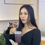 Honey J Instagram - 아베다를 위해 오랜만에 뾰쪽구두 신은 날💜👠