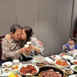 Hong Hyun-hee Instagram - 사랑하는 울아버님생신♥️ 선물은 듄바미에여🎁