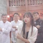 Hong Jin-young Instagram - 지금 미우새 함께하구 계시죵~?^^ 막간 광고시간 틈타서 선배님들과 함께 땐수영상ㅋㅋㅋㅋㅋ♡