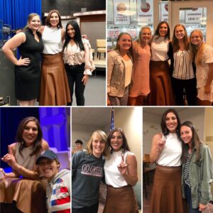Hope Solo Instagram - It was amazing to get around Ohio this weekend, from Toledo to Oxford, to meet my fans and talk about the fight for gender equality! Shoutout to the @miamioh_soccer women’s team for the meal as well!