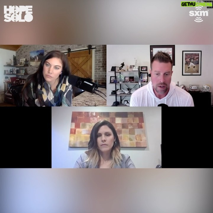 Hope Solo Instagram - Hope Solo Speaks Episode 3 is out today! We tackled the difficult and complicated subject of athletes and their struggles with mental health with Ryan Leaf and Dr. Carrie Hastings. Here’s a bit of our discussion Full episode link: https://apple.co/34KYNIe