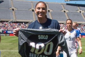 Hope Solo Instagram - 💯 international shutouts
4️⃣ years ago today
