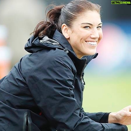 Hope Solo - 30.1K Likes - You got to keep on smiling! Keep on smiling!