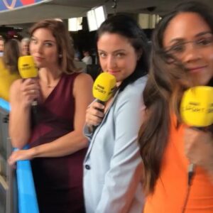 Hope Solo Instagram - Happy birthday @alexscott2! From your co-commentary to the hair flip, everything about #WWC19 with you was a treat.