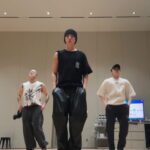 Hoshi Instagram - 스텝의 신들과 첫날 연습🐯🫡