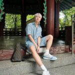 Hoshi Instagram - 🩵 @fendi X @ho5hi_kwon #FendiSummer