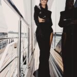 Huda ElEtrreby Instagram - The question isn’t who is going to let me; it’s who is going to stop me .. Photographer @aminazaher Stylist @mohamedashraff Set @monotofficial @villababoushka Hair & makeup @agneshkah Management @digitentworld Earrings @versace