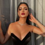 Huda ElEtrreby Instagram - ➰ Styled by @cedrichaddad Dress @liastubllaofficial Makeup by my beloved @rehamkhalifaa Hair @shehabb.adel Jewellrey @iramjewelry_
