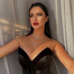 Huda ElEtrreby Instagram - ➰ Styled by @cedrichaddad Dress @liastubllaofficial Makeup by my beloved @rehamkhalifaa Hair @shehabb.adel Jewellrey @iramjewelry_