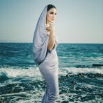 Huda ElEtrreby Instagram - Goddess Stylist @nourbozz Photographer @mseifphotography Dress @1309studios Makeup @kiwarkis Hair @toni.saade Jewellery @auroreezzedine Assistant stylist @waelfrng