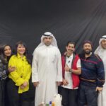 Huda Husain Instagram – تشرفنا بزيارة معالي وزير الاعلام الدكتور حمد روح الدين 
لمسرحية #الطابق_الثاني