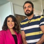Huda Husain Instagram - مسلسل عودة_خالتي للمخرج @mohamedgomaa_official @miskjewellery @eaglefilmsprod @jamalsannanofficial 💖💗 @mahmeed_stylist