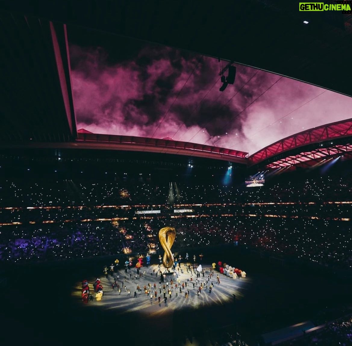 Huda Husain Instagram - World cup 2022 opening ceremony @fiffa_2022 #dohaqatar πΆπ¦
