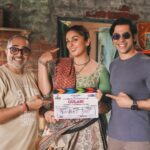 Huma Qureshi Instagram - Gulabi is here !!! Filming Now … @itsvishalrana @echelonproduction @officaljiostudios @director_vipul_mehta #jyotideshpande #Announcement #NewFilm #Gulabi #titleannouncement #shootbegins #inmaking #bollywood