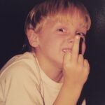 Hunter Doohan Instagram – Found a sweet childhood photo.