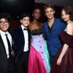 Hunter Doohan Instagram - I love these people so much!! Thank you @wednesdaynetflix @netflix @goughalfred @miles_millar @animateted @coralworld @aliblue @angelvdb @iamjdiaz @tiffbrisenostylist @robscheppy and so many more!!