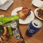 Hwang Jung-eum Instagram - 한남한방통닭. 먹태깡 카스 7인의탈출볼준비🤣🤣🤣