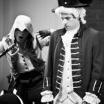 Ian Hecox Instagram - To celebrate the launch of Flashback with Smosh, here’s some old BTS photos from the Assassins Creed 3 Rap! Photos by @_ryan_todd_