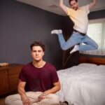 Ian Hecox Instagram - flashback to the first smosh photoshoot we ever did in 2006 - now celebrating our new show Flashback with Smosh on the SmoshCast channel!