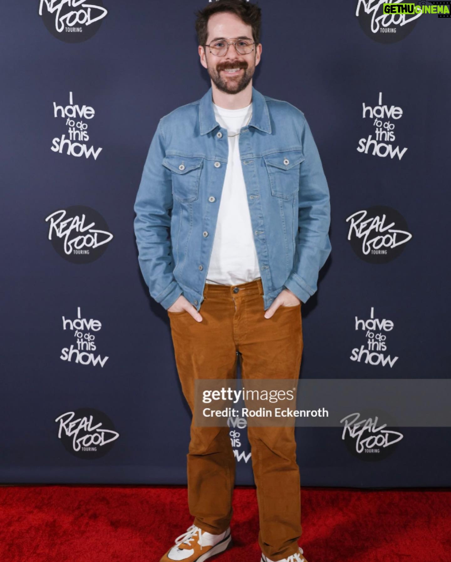 Ian Hecox Instagram - I went to the premiere of @ethannestor “I have to do this show” tour documentary, and all I got was this Getty Image (and further appreciation for my friend Ethan)