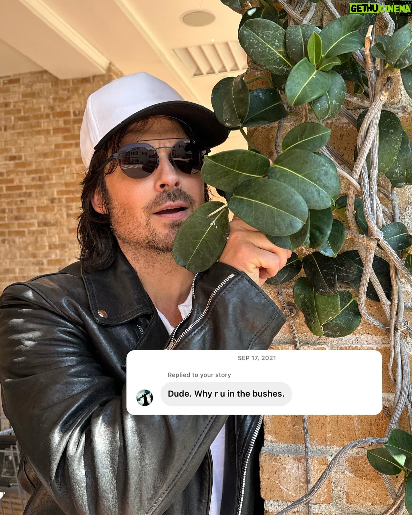 Ian Somerhalder Instagram - Because… we do everything together! Like creating Brother’s Bond Network. Link in my bio for early access to more of this 😏