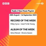 Idina Menzel Instagram - This is beyond cool. Thank you @BBCRadio2 for your support. #DramaQueen