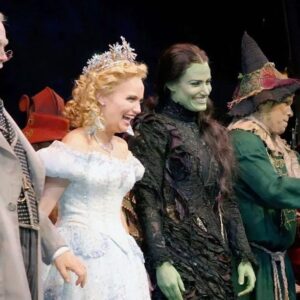 Idina Menzel Instagram - @wicked_musical’s Opening Night was amazing. My mom likes to go to the restroom at intermission and tell everyone that I’m her daughter. #WICKED20 #OGG #OriginalGreenGirl