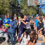 Idina Menzel Instagram - Hangin’ out with the Special Olympics students at @UCLA. @bruinspecialo