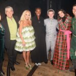 Idina Menzel Instagram - Still reeling from #Wicked20. What an incredible celebration and reunion with so many friends. I’m so proud to be a part of this family. 💚 Photos by Bruce Glikas @bruglikas @broadwaybruce_ Styling: @taraswennen Hair: @anthonycampbellhair Makeup: @genevieveherr Coat: @azziandosta Top/Trousers: @albertaferretti Shows: @sam_edelman Clutch: @jimmychoo Ring: @kavantsharart