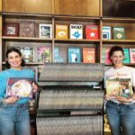 Idina Menzel Instagram – Loved visiting schools in the Miami area today! Shout out to @mitchellakaplan and @booksandbooks for helping us sign so many copies of #ProudMouse and #LoudMouse for the kids. xo🐭