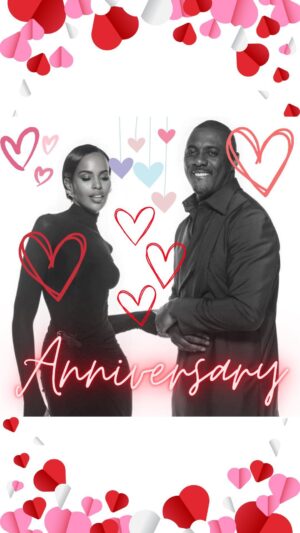 Idris Elba Instagram - Happy 5th year wedding anniversary Sabbi. I love you like cooked food ALWAYS. “is that the game ??” 😂😂 @sabrinaelba