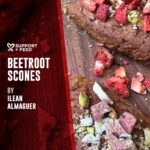 Ilean Almaguer Instagram – Looking for a cute   yummy plant-based Valentines treat to make for your loved ones tomorrow?💌🌱

Try making these Beetroot Scones by one of our recipe creators, @ileanao 🫶 

Beets are a versatile and healthy root vegetable that supports heart health, boosts stamina, and promotes healthy digestion❤️‍🩹

Follow the recipe below to make these gorgeous scones ⬇️ If you make them, be sure to send us a photo! (we might just share it on our account ;)

Ingredients:
1 1/2 cup gluten-free all-purpose flour or regular 
50g caster sugar or coconut sugar 
60g cold vegan butter cut into small cubes 
Pinch of salt
1 tsp baking soda
85ml fresh beetroot juice
2 tbsp pistachios, chopped
2 tbsp dried coconut 
Milk/almond milk for brushing

Instructions:
1. Preheat oven at 350°
2. Mix together the flour, sugar, baking soda, and salt in a large bowl.
3. Cut the butter into small pieces and blend it together with the flour in a food processor, the mixture should look like crumbs.
4. Add the beet juice into the flour and butter mixture until just combined.
5. Pour in the chopped pistachios, and coconut.
6. Mix it until it comes together. Do not knead the dough.
7. Form a disk with the dough and cut the disk into 6-8 pieces 
8. Place the scones on a parchment-lined sheet pan and brush each with some milk or cream.
9. Bake the scones at 180ºC for 15 minutes. 
10. Enjoy!

🎶 ‘Let’s Fall in Love for the Night’ by @finneas

#valentinesday #valentinesrecipes #scones