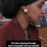 Ilhan Omar Instagram - Ilhan Omar survived war at 8 years old. She learned then how the decisions political leaders make can be a matter of life or death for millions of people. Hear her incredible journey from refugee to Congresswoman on the latest episode of my podcast using the link in my bio.