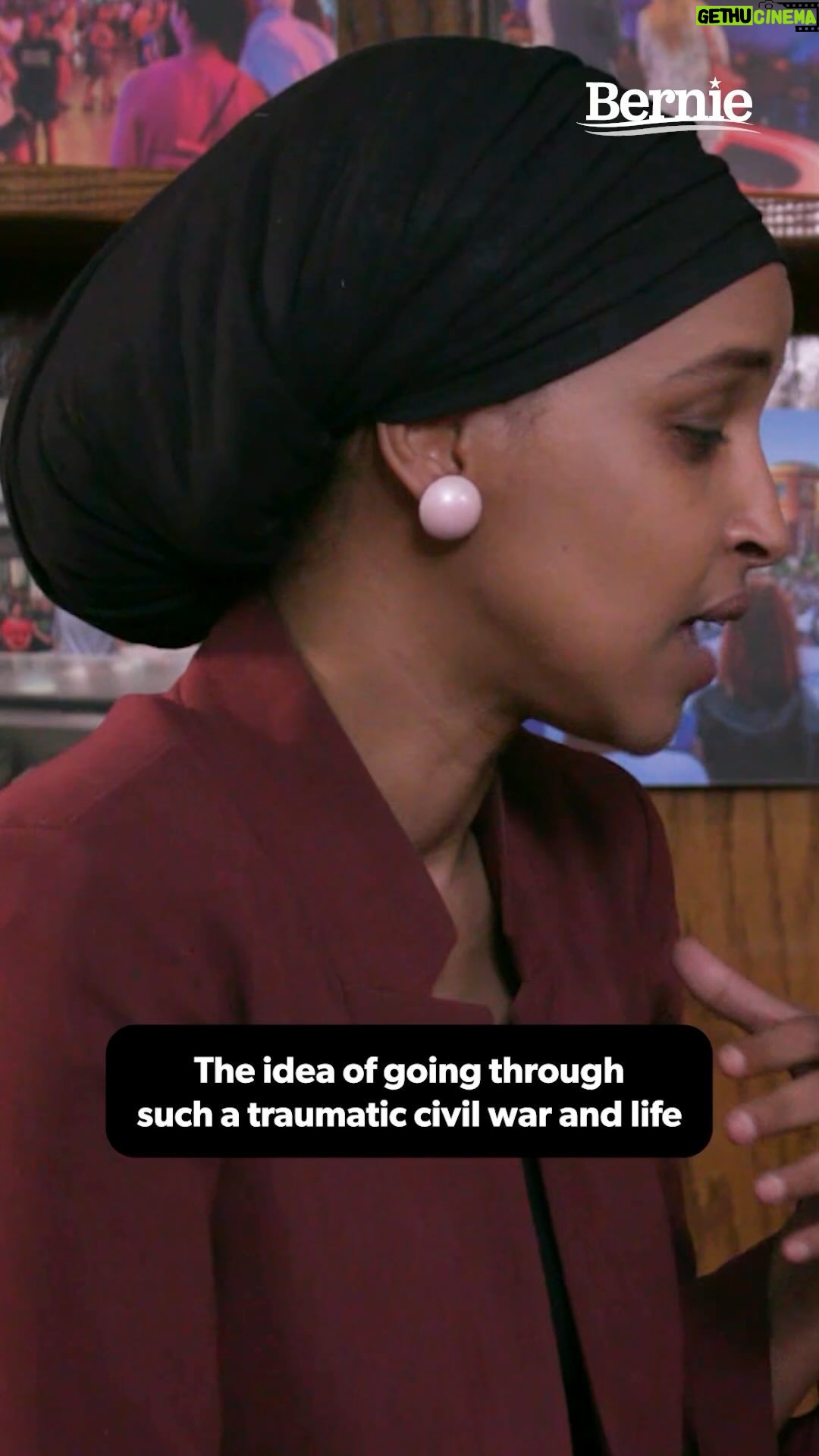 Ilhan Omar Instagram - Ilhan Omar survived war at 8 years old. She learned then how the decisions political leaders make can be a matter of life or death for millions of people. Hear her incredible journey from refugee to Congresswoman on the latest episode of my podcast using the link in my bio.