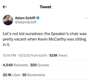 Ilhan Omar Instagram - Regarding McCarthy, @adamschiffca sums it up perfectly here!