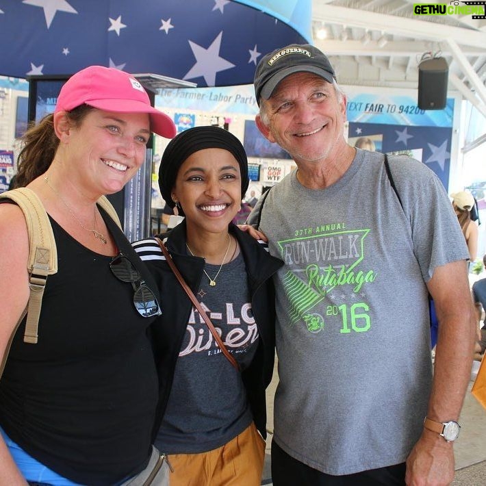 Ilhan Omar Instagram - Beautiful last day at the fair. I have traditionally gone to the fair the first and last day and it’s been great. It’s not the just the great food and the rides that make our fair wonderful, it’s the amazing people ❤️