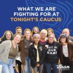 Ilhan Omar Instagram - It's caucus night! I can't wait to see you tonight across the Fifth District as we build the community we want to live in. If you're still on the fence about whether to attend your caucus, I want to share what our movement is fighting for. We deserve to have safe, living wage jobs that support our transition to a green economy. We should be able to afford rent and get the healthcare that we need. Our local government should be supported by the federal government. Our schools should be funded & college students shouldn't struggle under a mountain of student loan debt. We should have a voice in our government. And that government should reflect our values at home & abroad. At the core, I am fighting for the America that lives up the values that we claim to hold -- the promise of our constitution. I hope you will join me. Learn more at http://ilhanomar.com/caucus or email caucus@ilhanomar.com. See you at 7pm!