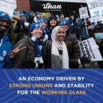 Ilhan Omar Instagram - It's caucus night! I can't wait to see you tonight across the Fifth District as we build the community we want to live in. If you're still on the fence about whether to attend your caucus, I want to share what our movement is fighting for. We deserve to have safe, living wage jobs that support our transition to a green economy. We should be able to afford rent and get the healthcare that we need. Our local government should be supported by the federal government. Our schools should be funded & college students shouldn't struggle under a mountain of student loan debt. We should have a voice in our government. And that government should reflect our values at home & abroad. At the core, I am fighting for the America that lives up the values that we claim to hold -- the promise of our constitution. I hope you will join me. Learn more at http://ilhanomar.com/caucus or email caucus@ilhanomar.com. See you at 7pm!