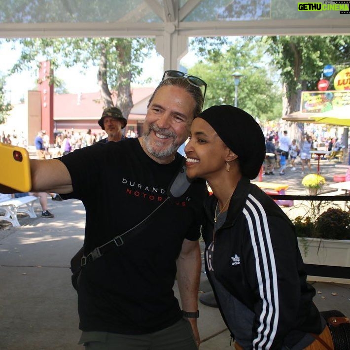 Ilhan Omar Instagram - Beautiful last day at the fair. I have traditionally gone to the fair the first and last day and it’s been great. It’s not the just the great food and the rides that make our fair wonderful, it’s the amazing people ❤️