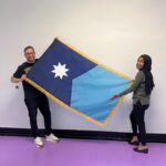 Ilhan Omar Instagram - Today’s the day! Tim and I are excited to see the new Minnesota flag displayed across our state.