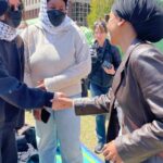 Ilhan Omar Instagram - I had the honor of seeing the Columbia University anti-war encampment firsthand. Contrary to right-wing attacks, these students are joyfully protesting for peace and an end to the genocide taking place in Gaza. I’m in awe of their bravery and courage.