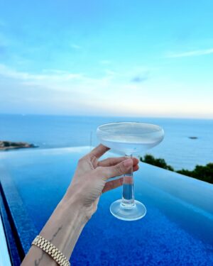 Iliana Papageorgiou Instagram - Last night in Ibiza celebrating the launch of the newest addition to the @greygoose collection, Grey Goose Altius. A glacial smoothness experience carefully bottled by hand.

Bonus of the night @idriselba on the decks. Cheers 🍸 
#GreyGooseAltius #ad