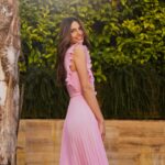 Iliana Papageorgiou Instagram - Στους ανθισμένους κήπους του @shoppingstartv 🩷⭐️🛍️ @vharisopoulos