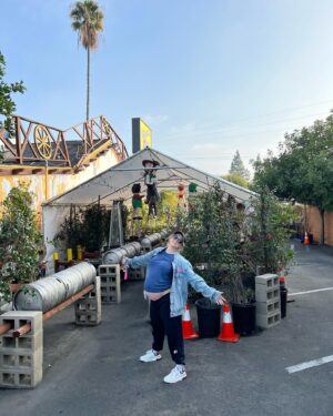 Iliza Shlesinger Instagram - Last Saturday night as the parents of only one child.
We @galuten fully leaned into being an American suburban family of 4 by going to Costco then going for Mexican in the valley. We are so excited to be holding our little boy around this time next week 🤞 shout out to @newbalancelifestyle for keeping me athletic looking from the belly down.