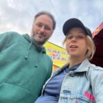 Iliza Shlesinger Instagram – Last Saturday night as the parents of only one child.
We @galuten fully leaned into being an American suburban family of 4 by going to Costco then going for Mexican in the valley. We are so excited to be holding our little boy around this time next week 🤞 shout out to @newbalancelifestyle for keeping me athletic looking from the belly down.