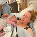Iliza Shlesinger Instagram - Postpartum done right. I didn’t stop eating from the moment I had him until we left the hospital. ➡️ swipe to the end to see the @haveacornchips I accidentally dropped into his bassinet as I stood over him power eating and staring at my sweet little boy. It got wedged between the plastic and the mattress 🤷‍♀️ Hope he likes salty corn milk! 🧂 🌽 🥛 💦 the @yeti I just realized was there but YETI deserves a shoutout because the good ice they gave me at the hospital stayed AS ICE even after I got home. Best part is I’ve had it for years and it doesn’t give me lead poisoning. Bring it to your next delivery!